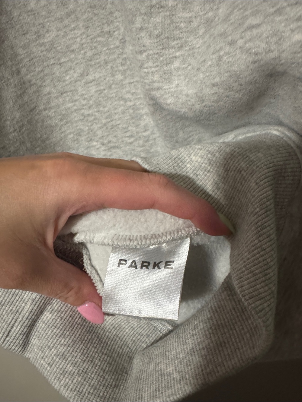 Parke Valentine’s Varsity Mockneck L/XL - Picture 4 of 6